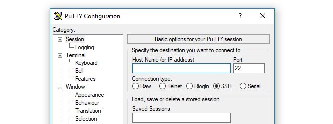 Connect to your server. Putty WORDPRESS. Address ft.