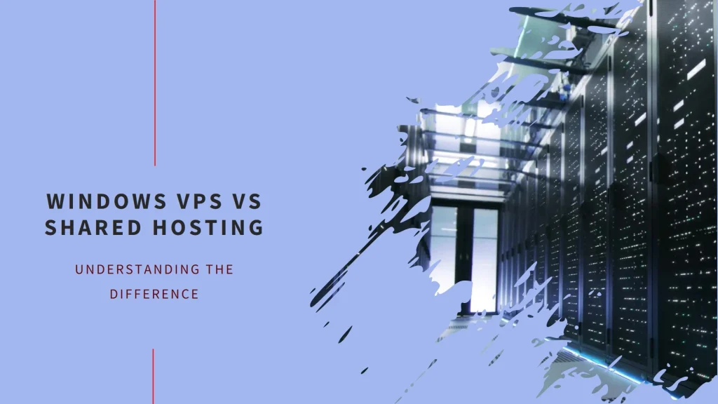 How does a Windows VPS differ from shared hosting?