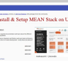 How to Install & Setup MEAN Stack on Ubuntu?