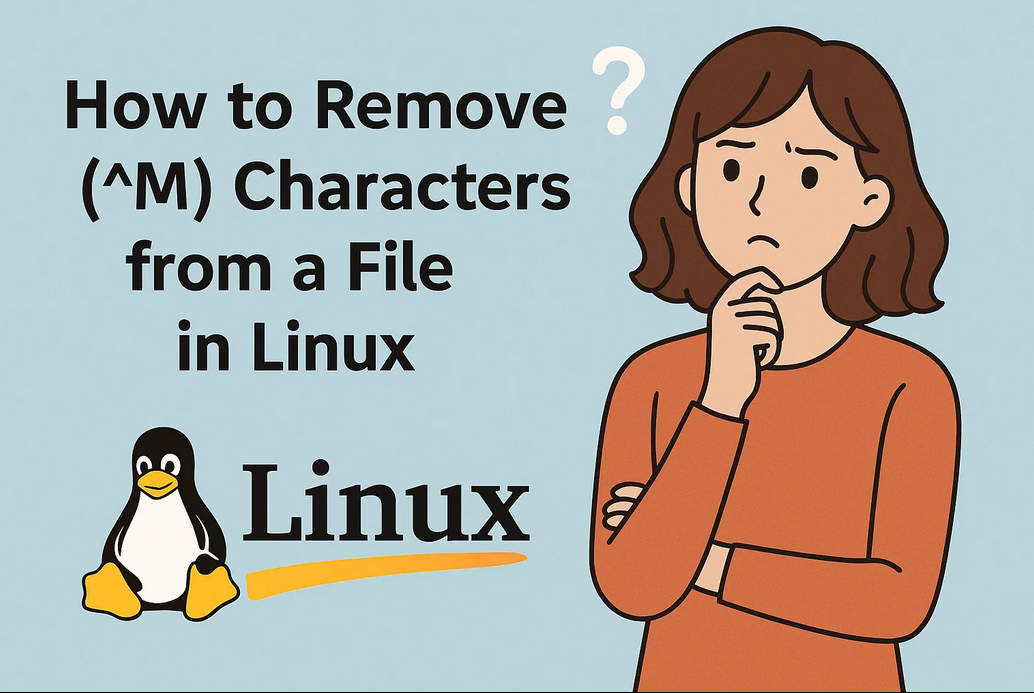 How to Remove (^M) Characters from a File in Linux