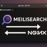 Setting Up Meilisearch on Ubuntu 24.04 with Nginx